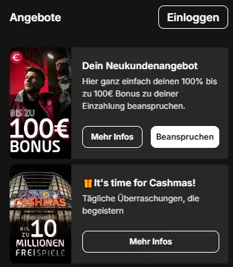 In der mobilen Version des TIPICO AT