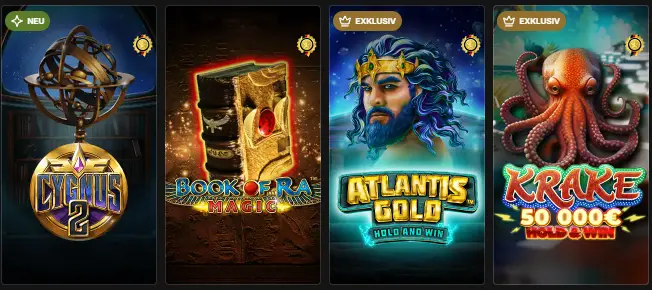 Studios und Anbieter TIPICO AT